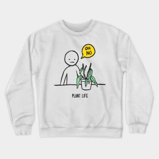 Plant Life Funny Simple Cartoon Crewneck Sweatshirt